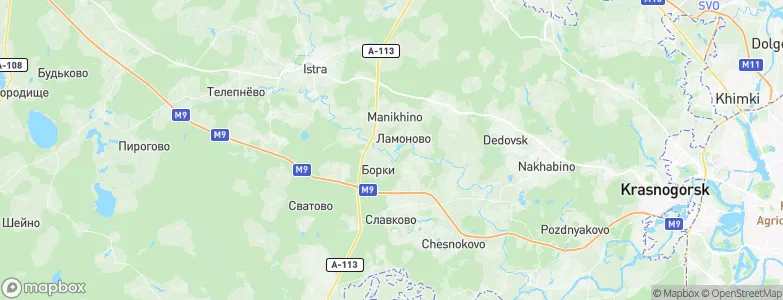 Luzhki, Russia Map