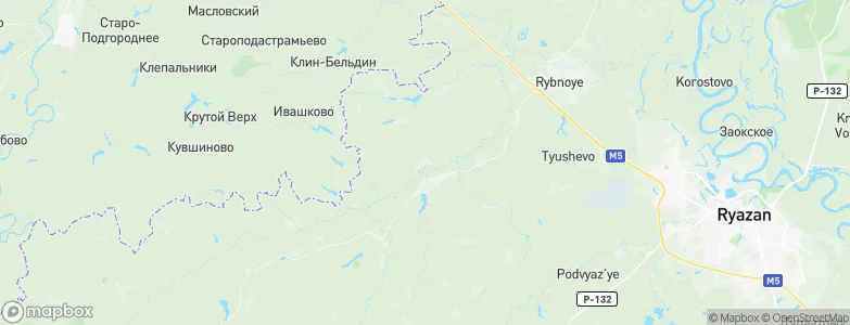 Luzhki, Russia Map
