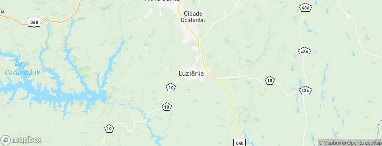 Luziânia, Brazil Map