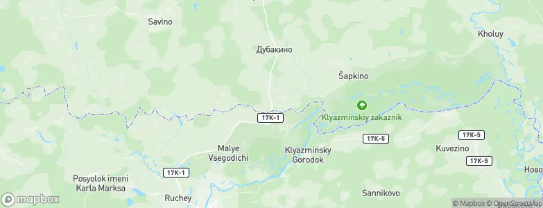 Lychëvo, Russia Map