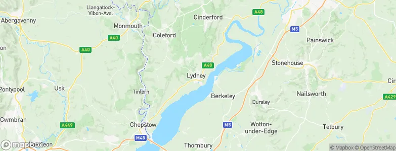 Lydney, United Kingdom Map