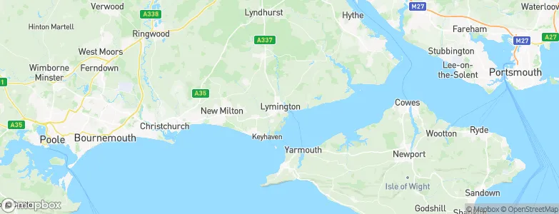 Lymington, United Kingdom Map