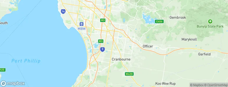 Lyndhurst, Australia Map