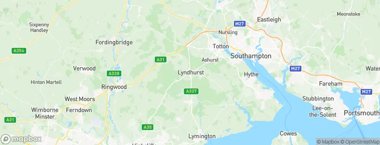 Lyndhurst, United Kingdom Map