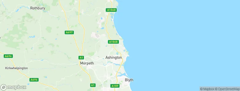 Lynemouth, United Kingdom Map