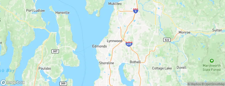 Lynnwood, United States Map