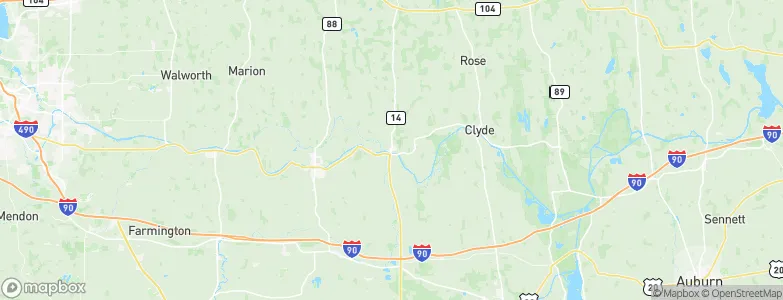 Lyons, United States Map
