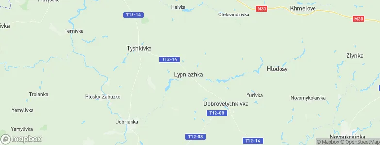 Lypnyazhka, Ukraine Map