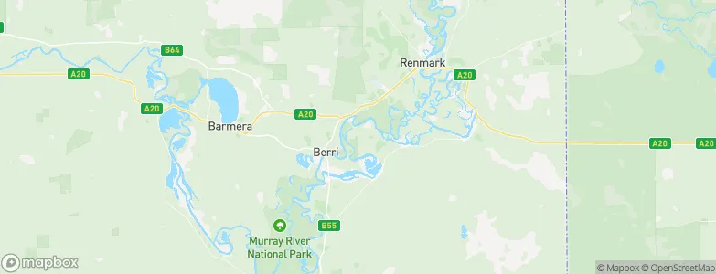 Lyrup, Australia Map