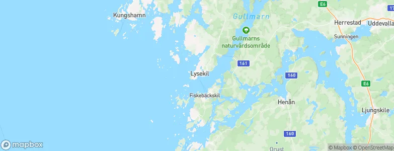 Lysekil, Sweden Map