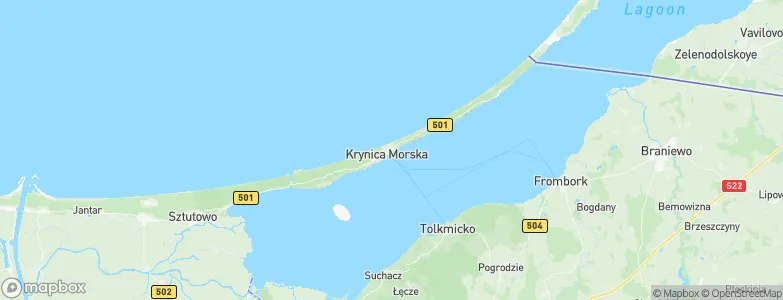 Łysica, Poland Map