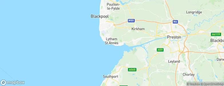 Lytham St Annes, United Kingdom Map