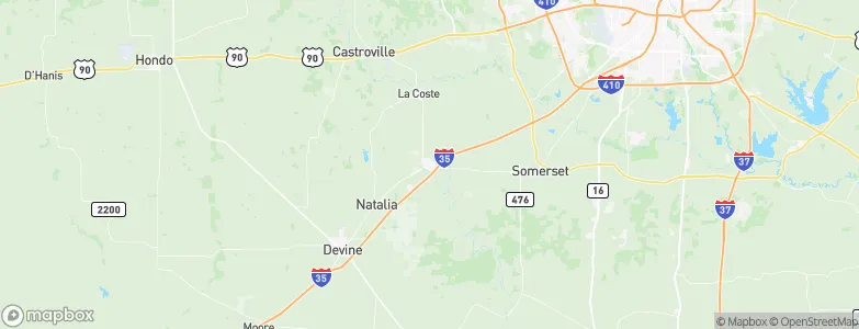 Lytle, United States Map
