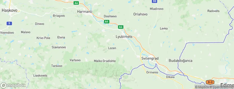 Lyubimets, Bulgaria Map