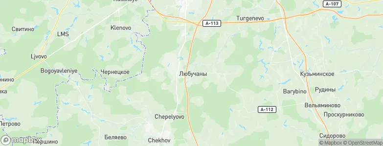 Lyubuchany, Russia Map