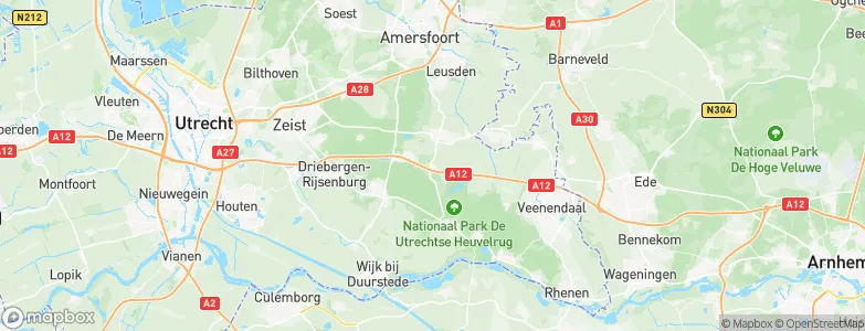 Maarsbergen, Netherlands Map