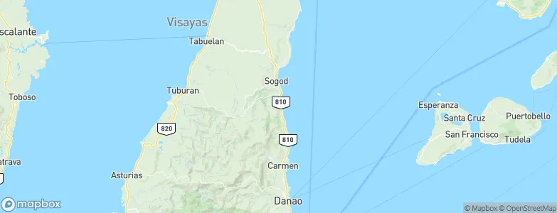 Macaas, Philippines Map