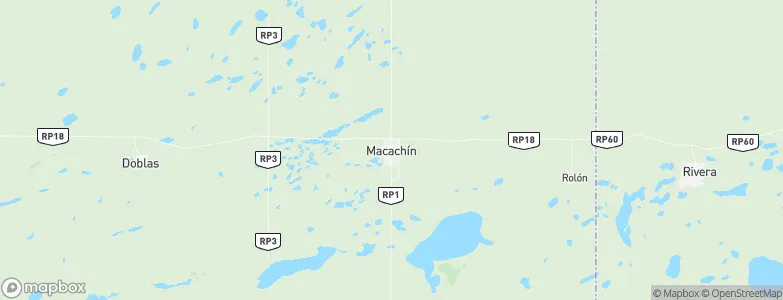 Macachín, Argentina Map