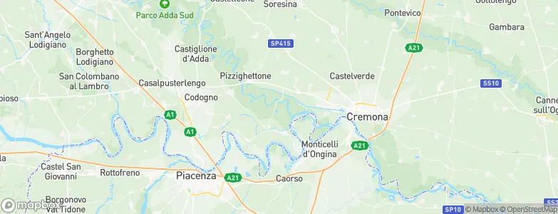 Maccastorna, Italy Map