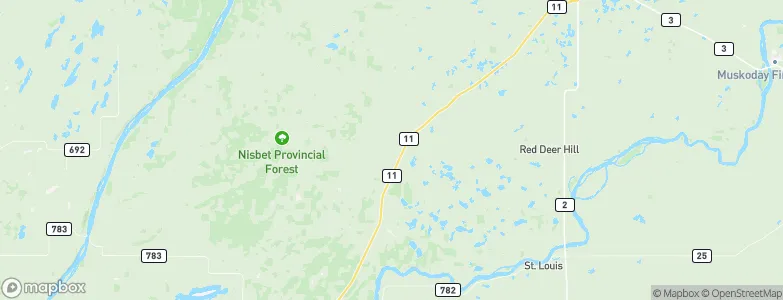 Macdowall, Canada Map