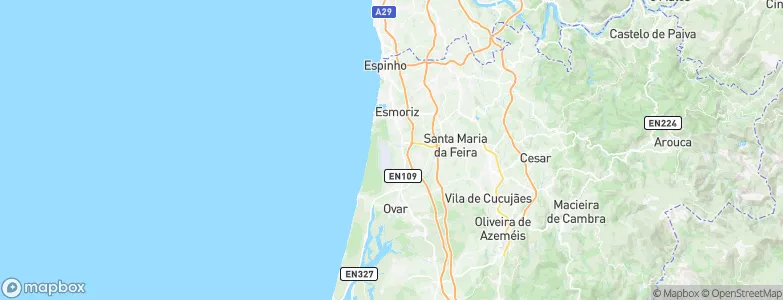 Maceda, Portugal Map