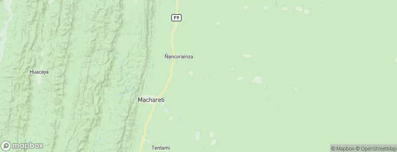 Macharetí, Bolivia Map