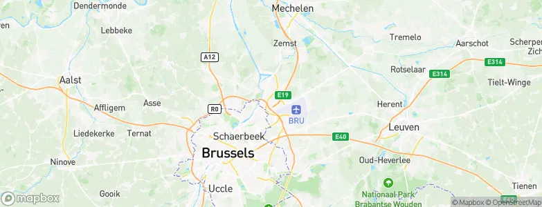 Machelen, Belgium Map
