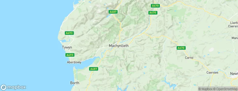 Machynlleth, United Kingdom Map