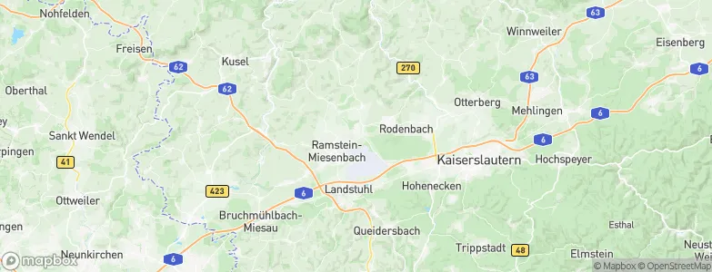 Mackenbach, Germany Map