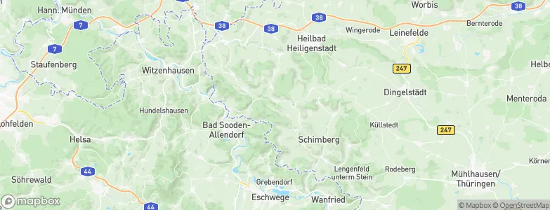 Mackenrode, Germany Map