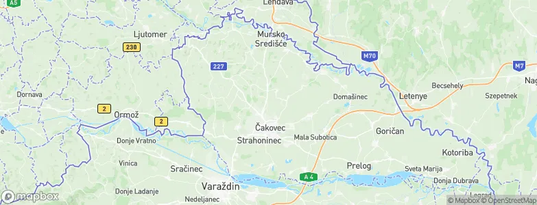 Mačkovec, Croatia Map