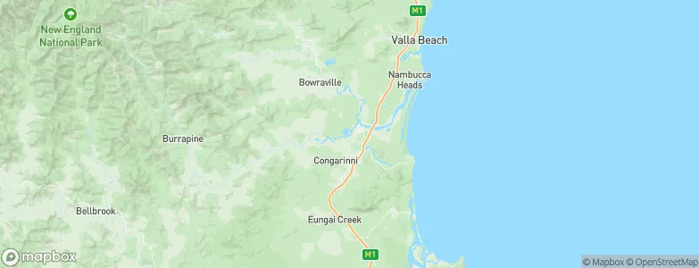 Macksville, Australia Map