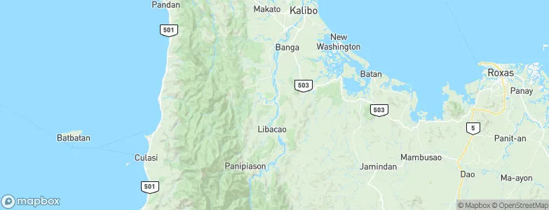 Madalag, Philippines Map