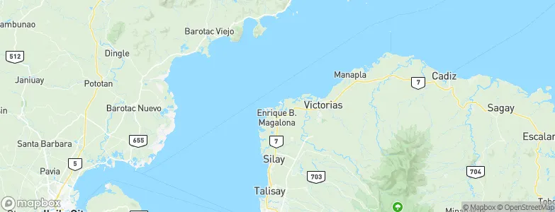 Madalag, Philippines Map