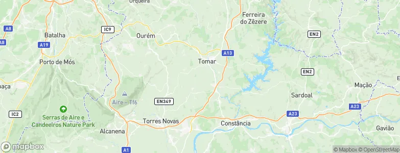 Madalena, Portugal Map