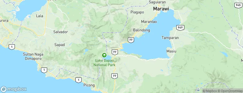 Madamba, Philippines Map