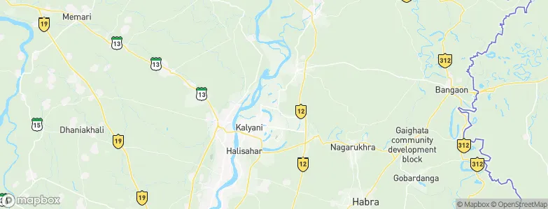 Madanpur, India Map