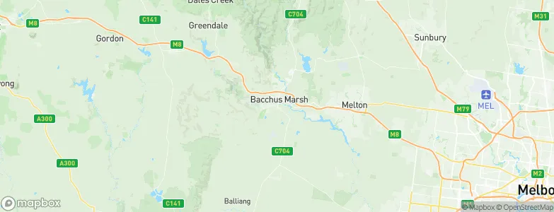 Maddingley, Australia Map