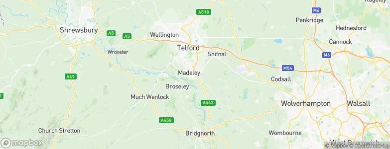 Madeley, United Kingdom Map