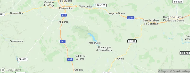 Maderuelo, Spain Map