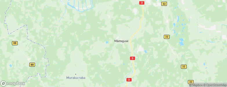Mäetaguse vald, Estonia Map