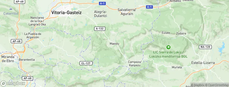 Maeztu / Maestu, Spain Map