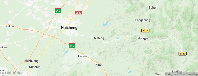 Mafeng, China Map