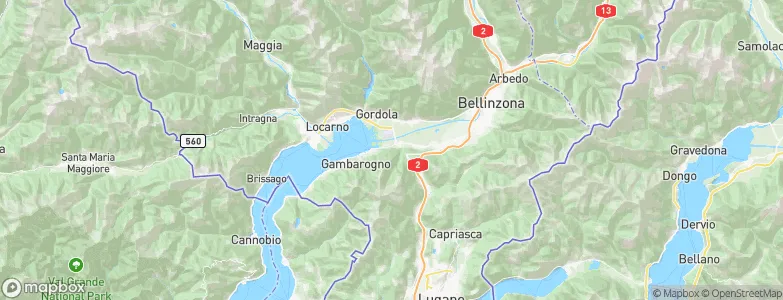 Magadino, Switzerland Map