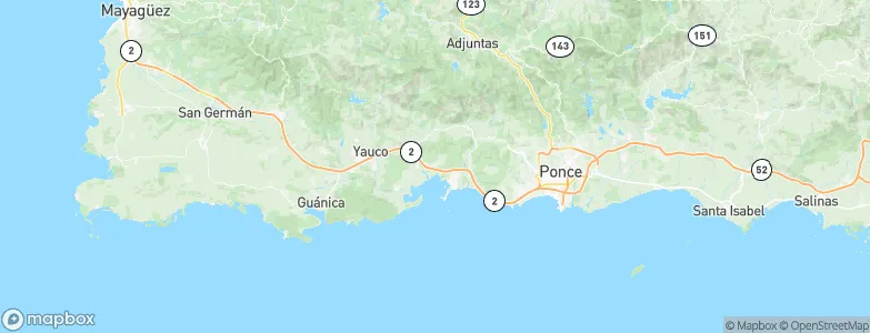 Magas Arriba, Puerto Rico Map