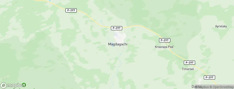 Magdagachi, Russia Map