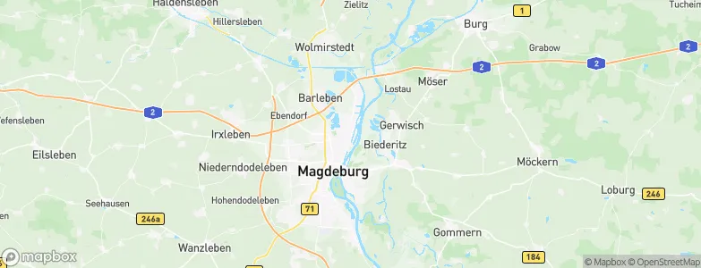 Magdeburg, Germany Map