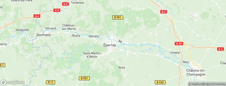 Magenta, France Map