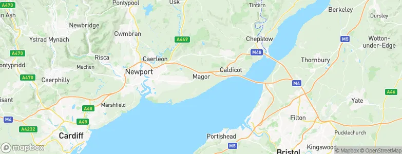 Magor, United Kingdom Map