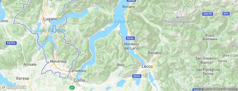 Magreglio, Italy Map